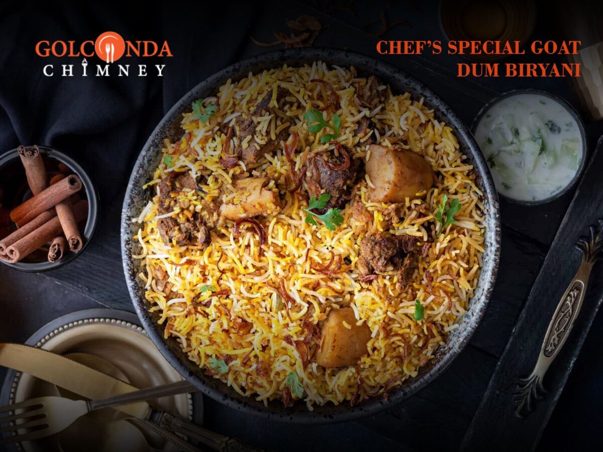 Golconda Goat Dum Biryani: Everything Happens Under the Seal
