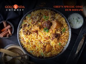 CHEF'S SPECIAL GOAT BIRYANI