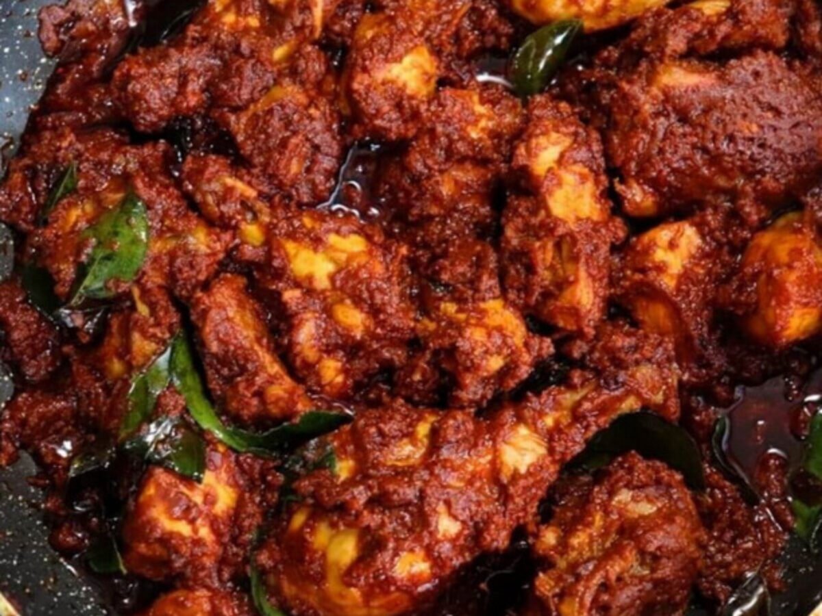 Chicken Ghee Roast: When Clarified Butter Runs the Show