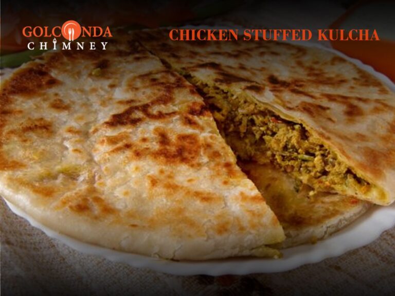 CHICKEN STUFFED KULCHA