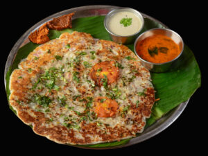 GHEE ONION CHILLI GINGER UTTAPPAM