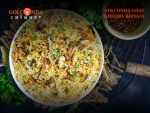 GOLCONDA GOAT KHEEMA DUM BIRYANI