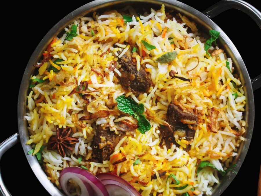 Golconda Lamb Biryani: The Saffron That Carries Every Grain