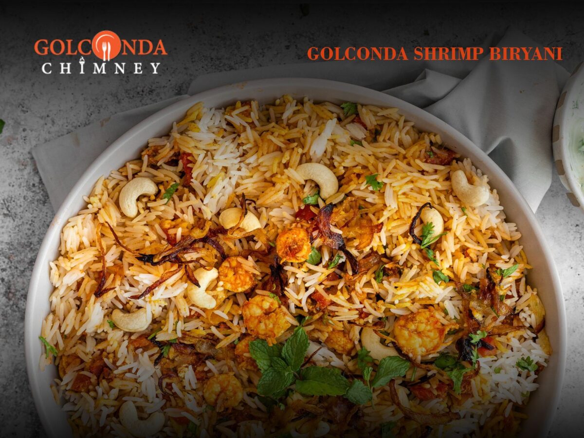 Golconda Shrimp Dum Biryani: When the Seal Breaks