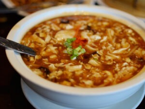 HOT AND SOUR CHICKEN SOUP