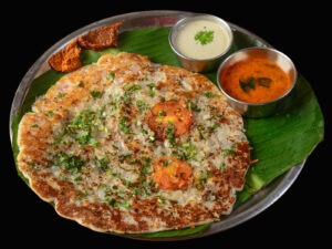 ONION CHILLI GINGER UTTAPPAM