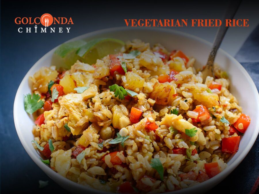 Vegetarian Fried Rice: Color, Heat, and Wok-Fired Magic