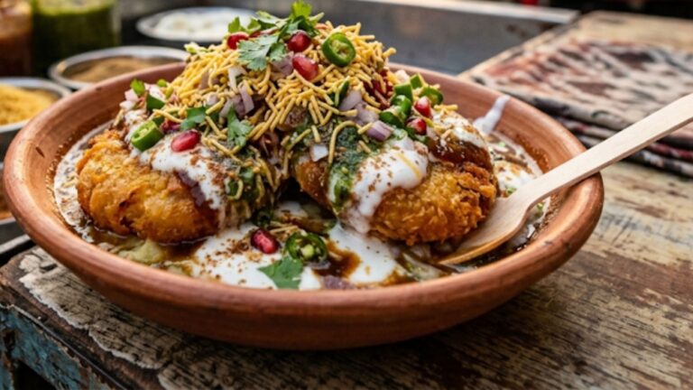 Aloo Tikki Chaat