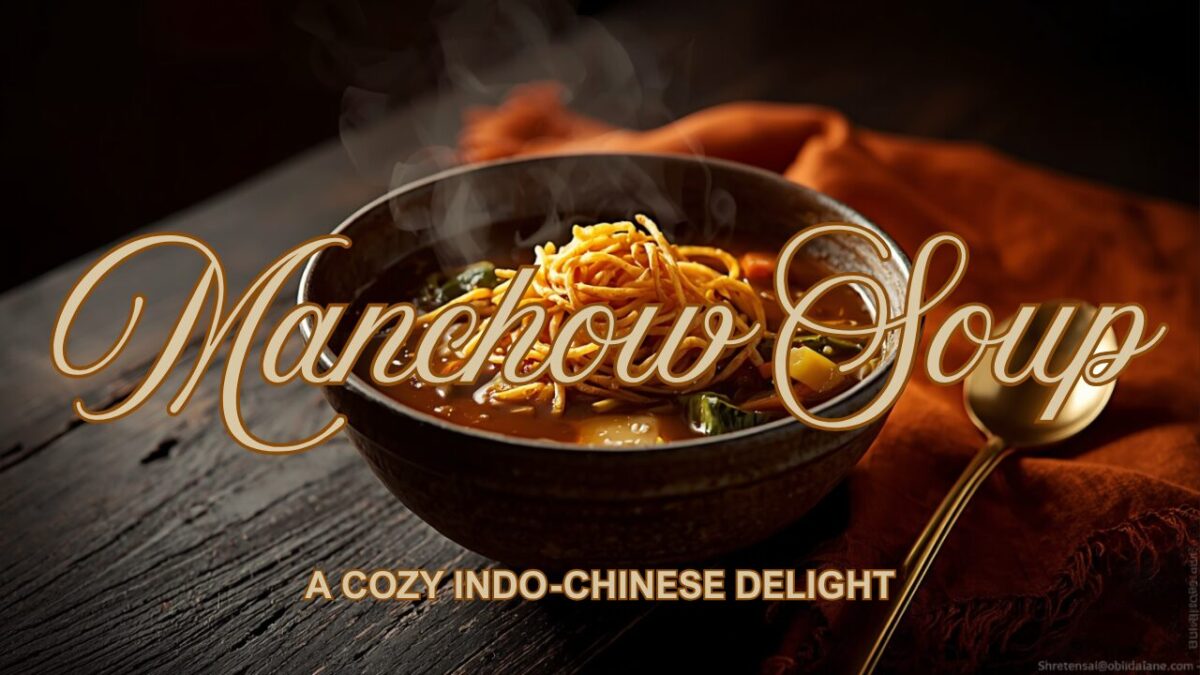 Vegetable Manchow Soup: India Invented This One