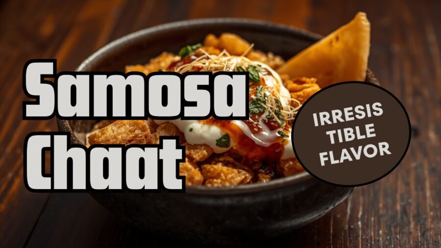 Samosa Chaat: Everything on This Plate Exists to Set Up One Flavor