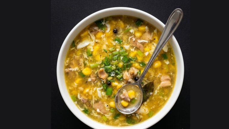 sweet corn chicken soup