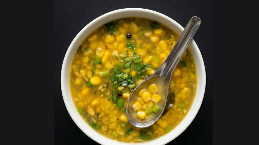 Sweet Corn Soup (Veg): Jersey City’s Favourite Indo-Chinese Starter Done Right