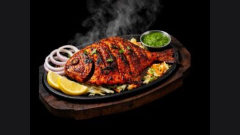Tandoori Pampano Fish