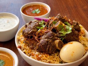 Goat Fry Piece Pulao